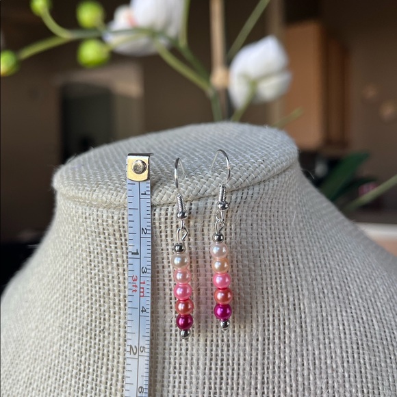 ❤️💜💛💚💙Bundle of 5 Handmade Earrings 💙💚💛💜❤️ - Picture 9 of 14